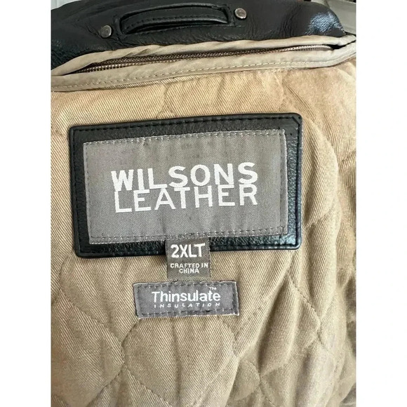 WILSONS LEATHER 2XLT thinsulate jacket tall - Picture 8 of 8